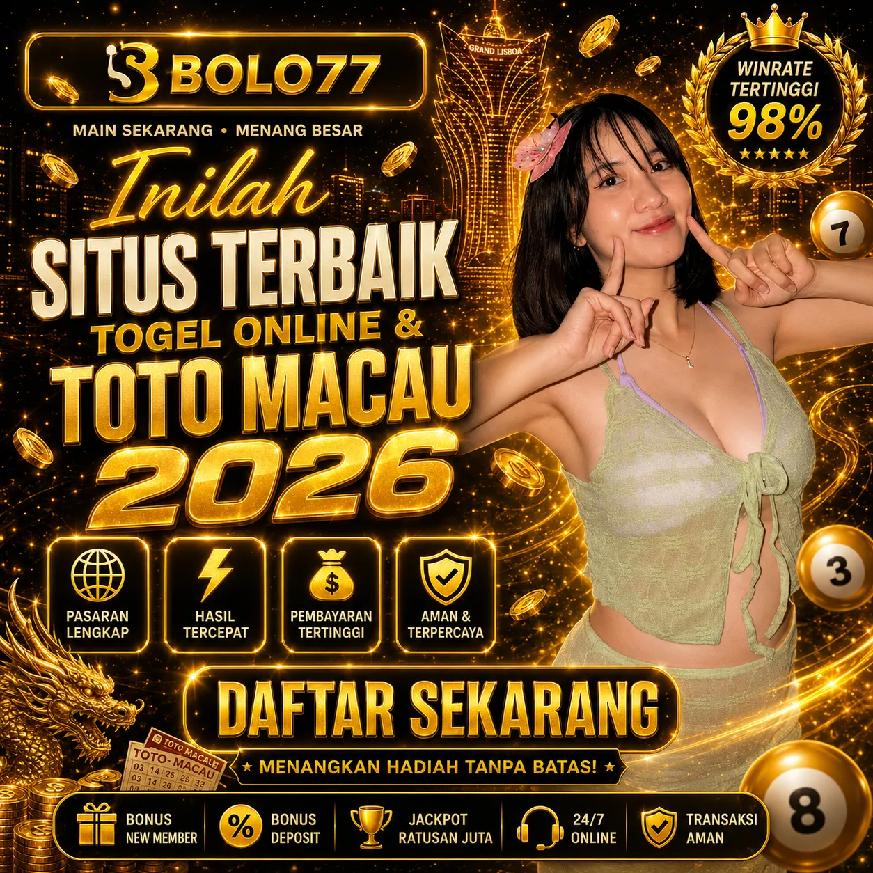 BOLO77 Banner
